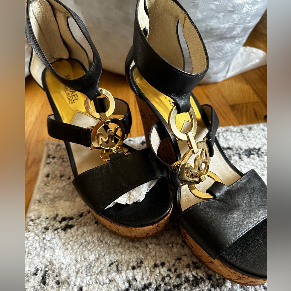 Michael kors wedge sandals